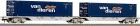 66562 Roco Twin Unit Flat car with 2 containers "Van Dieren"